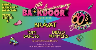Backdoor - EDM event at Panama in Amsterdam