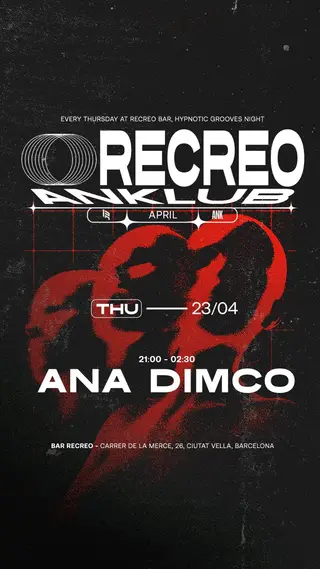 ANKLUB 016 at Recreo Bar