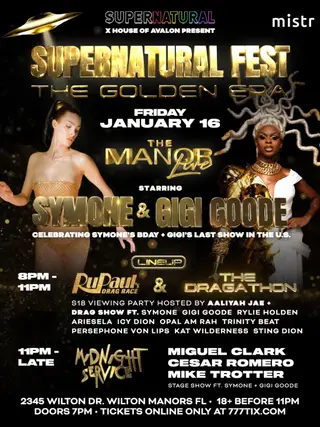 Supernatural Fest: The Golden Era at The Manor Complex