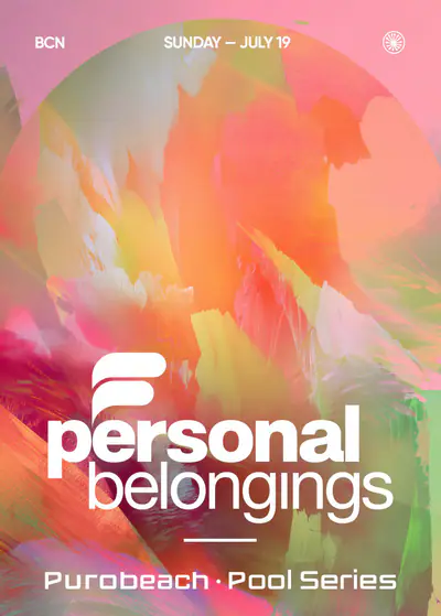 PERSONAL BELONGINGS - EDM event at Purobeach Barcelona in Barcelona