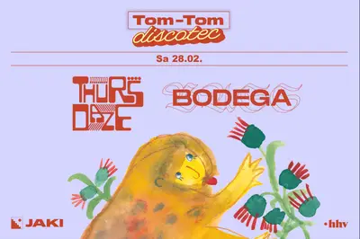 Tom-Tom Discotec presents: THURSDAZE with BODEGA BASS - EDM event at JAKI in Dubai