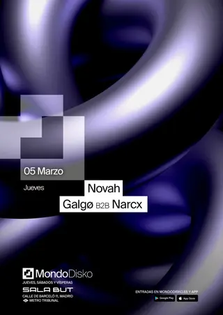 NOVAH / Galgø B2b Narcx at Mondo