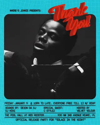 Thank You! at Red Rooster Overtown