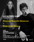 Dioscuri Records Showcase  ×  Housetribe Deep Tokyo 2026 | Lineup - Events EDM news from EDMDanceDirectory.com