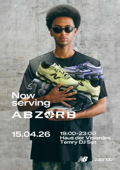 New Balance x Zalando present ABZORB (DJ Set by Temry) - EDM event at Haus der Visionäre in Berlin