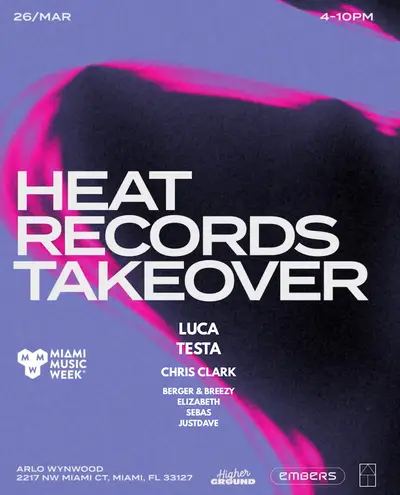 Heat Records Takeover - EDM event at Arlo Wynwood in Miami