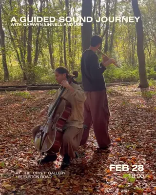 A Sound Journey with Throat Singing, Cello, Flutes, Shamanic drums, Chimes (and more) at The Crypt Gallery London