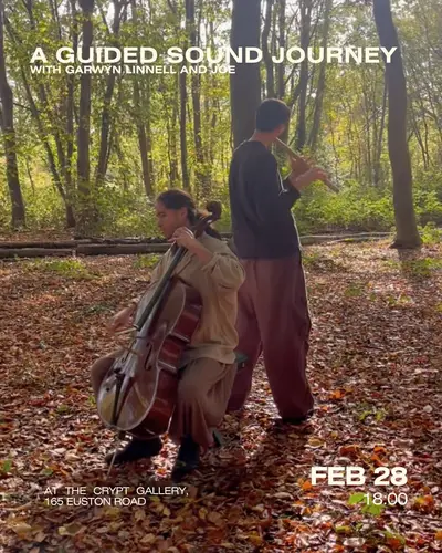 A Sound Journey with Throat Singing, Cello, Flutes, Shamanic drums, Chimes (and more) - EDM event at The Crypt Gallery London in London