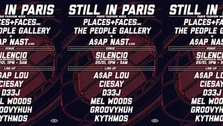 ASAP NAST (LIVE): PLACES + FACES X THE PEOPLES GALLERY at Silencio