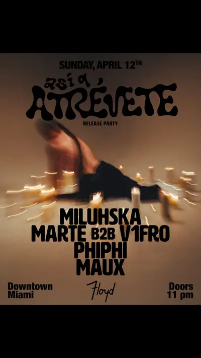 Miluhska Miluhska - EDM event at Floyd in Miami