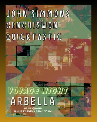Voyage Night w John Simmons & Genghiswon at Arbella