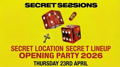 Secret Sessions - Ibiza - ROLL THE DICE - Opening party - EDM event at TBA - SECRET LOCATION / ANNOUNCED ONLY TO TICKET HOLDERS in Ibiza