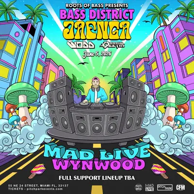 Roots of Bass - JAENGA, WODD, OZZTIN + MORE - EDM event at MAD Club Live in Miami