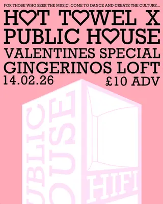 Public House Hifi presents Hot Towel x Public House Valentines Special at Gingerino's Pizza