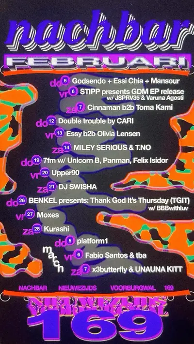 Moxes - EDM event at nachbar in Amsterdam