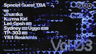 YR4 Records: Vol.03 - EDM event at Club Cheek in London