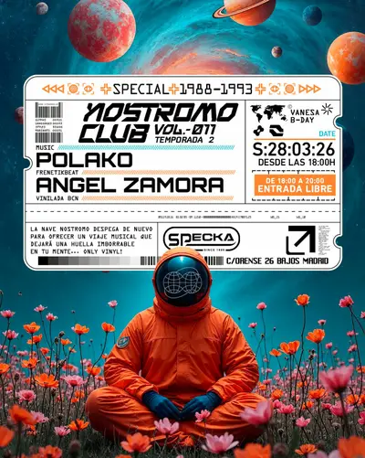 Nostromo Club #11 Tardes de Trance - SpeckaClub - EDM event at Specka in Miami