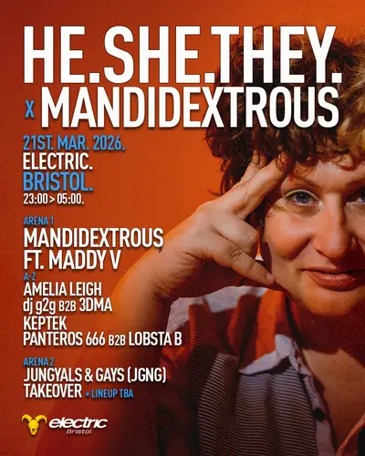Mandidextrous Bristol - EDM event at Electric Bristol in Bristol