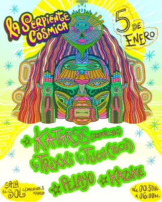 La Serpinte Cósmica/ Katarsis Noche de Reinas y Reyes at Sala El Sol