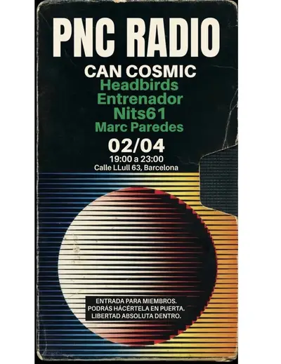 Pnc_Radio - Talento Local - EDM event at Casa Rojo in Barcelona