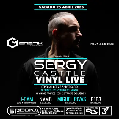 Genetik Techno Culture (Special 25Th Anniversary Set) I Specka Club Genetik Techno Culture (Special 25Th Anniversary Set) I Specka Club - EDM event at Specka in Madrid