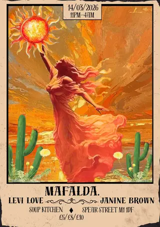 Mafalda USHERS SPRING IN at Soup Mafalda USHERS SPRING IN at Soup