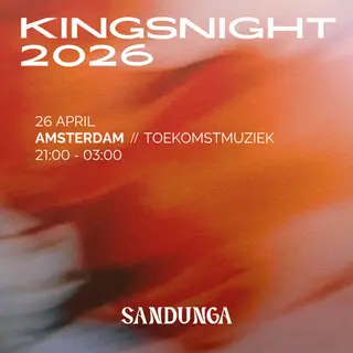 Kingsnight 2026 with Sandunga at Toekomstmuziek Kingsnight 2026 with Sandunga at Toekomstmuziek