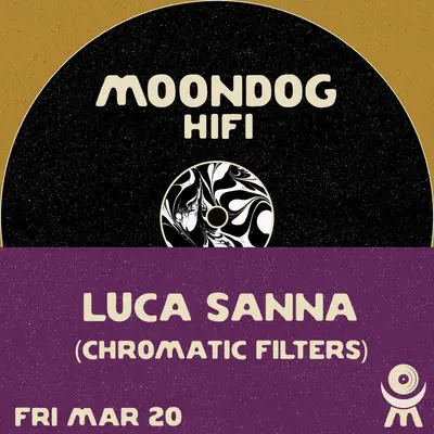 Luca Sanna (Chromatic Filters / Rebirth Records) - EDM event at Moondog Hifi in New York City