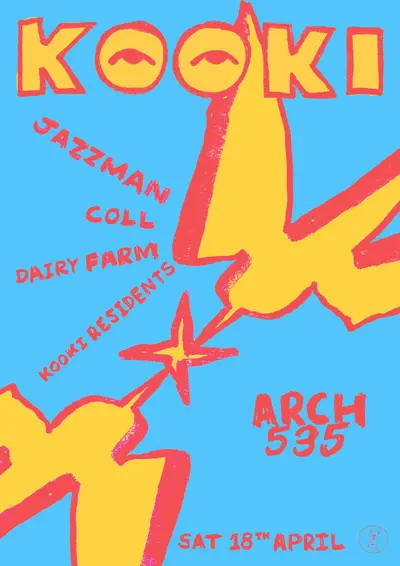 Kooki 2 - EDM event at Arch 535 in London