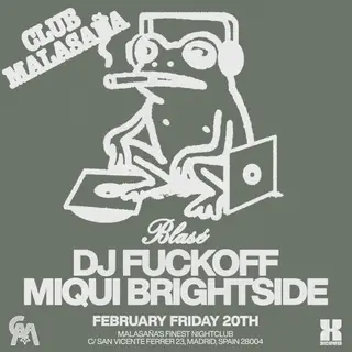 Blasé feat. DJ Fuckoff at Club Malasaña
