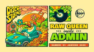 DISCOSTORMY: Raw Queen invite Admin at Djoon