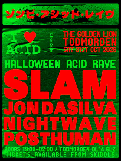 I Love Acid - EDM event at The Golden Lion in Manchester