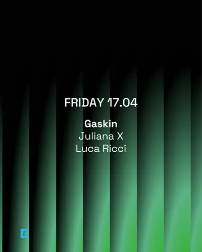 TOFFLER presents Gaskin - EDM event at Toffler in Rotterdam