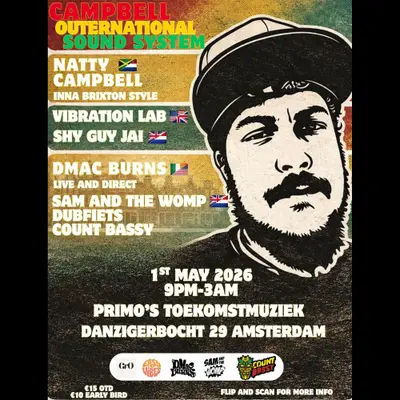 Campbell Outernational - EDM event at Toekomstmuziek in Amsterdam