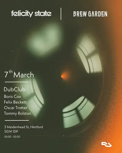 Felicity State @ Brew Garden - EDM event at TBA - Brew Garden in London