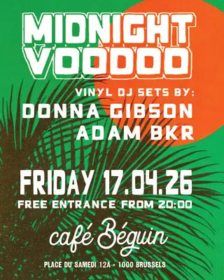 Midnight Voodoo with Donna Gibson Brussels 2026 | Tickets & Lineup - EDM news article