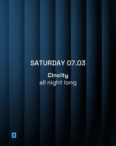 TOFFLER presents Cincity all night long TOFFLER presents Cincity all night long - EDM event at Toffler in Rotterdam