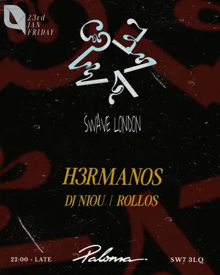 SWAVE presents: Chapter 001 X Paloma at Paloma