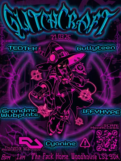 GlitchCraft - EDM event at The Packhorse in Leeds
