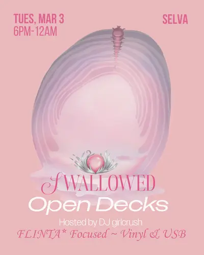 Swallowed Open Decks - EDM event at Selva NYC in New York City