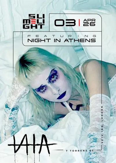 Slimelight presents Night in Athens - EDM event at Electrowerkz in London