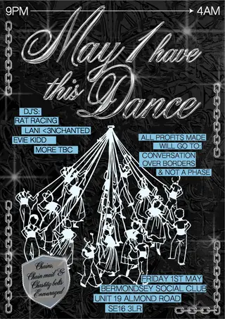 May I have this Dance at Bermondsey Social Club