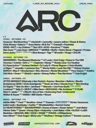 ARC Music Festival 2026 at Union Park
