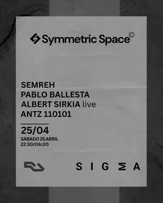 Symmetric Space at Sigma Symmetric Space at Sigma