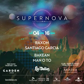 SUPERNOVA at Akasha Las Dalias Club - Ibiza SUPERNOVA at Akasha Las Dalias Club - Ibiza