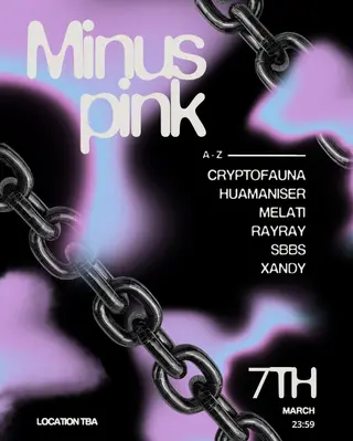 Minus Pink at TBA