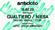 Antidoto Club: Gualtiero + Niesa Miami 2026 | Lineup & Event Details EDM news from EDMDanceDirectory.com