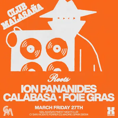 Roots feat. Ion Pananides Roots feat. Ion Pananides - EDM event at Club Malasaña in Madrid