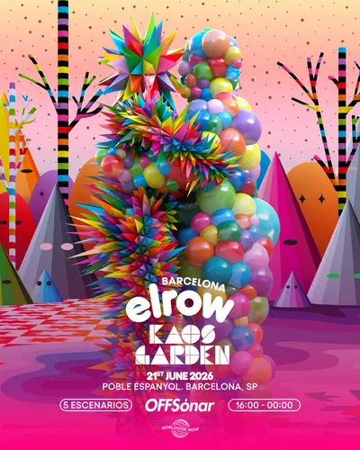 OFFSónar 2026 elrow - EDM event at Poble Espanyol in Barcelona