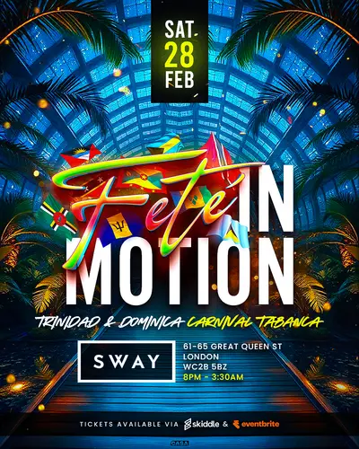 FetΓ© In Motion FetΓ© In Motion - EDM event at Sway Bar in London